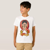ヒンズー教のナマステ Tシャツ (正面フル)