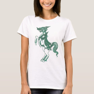 ヒンズー教の仏教の神の天使の馬 Tシャツ