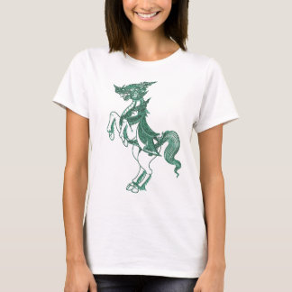 ヒンズー教の仏教の神の天使の馬 Tシャツ