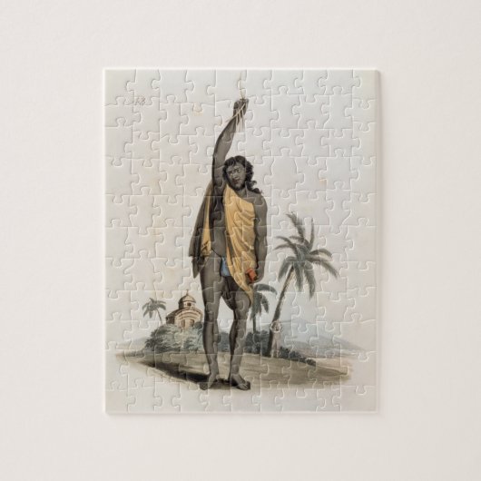 ヒンズー教の司祭、パブ。 エドワードOrme著、1804年(litho) ジグソーパズル (縦)