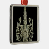 ヒンズー教の女神Kaliの姿 メタルオーナメント (右)