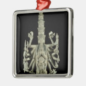 ヒンズー教の女神Kaliの姿 メタルオーナメント (左)