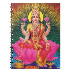 ヒンズー教の女神Saraswati ノートブック