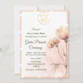 ヒンズー教の新築祝い グリハプラヴェーシュ 招待状 (正面)