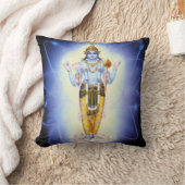 ヒンズー教の神Vishnu クッション (ブランケット)