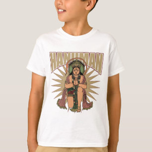 ヒンズー教のHanuman Tシャツ