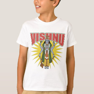 ヒンズー教のVishnu Tシャツ