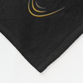 ヒンズー教ガネシャプジャゾウ神インド瞑想y フリースブランケット (角)