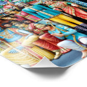 ヒンズー教寺院シンガポール フォトプリント            (角)