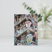 ヒンズー教寺院 – リトルインド,シンガポール ポストカード (スタンド正面)