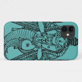 ヒンズー教: Vishnu Case-Mate iPhoneケース (裏面(横))