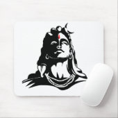 ヒンズー教Adiyogi Mahadev Om Namah Shivaya マウスパッド (マウス)