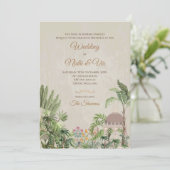 ヒンズー結婚式招待状結婚インディアンのカード 招待状 (スタンド正面)