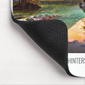 ヒンターゼー湖, バイエルン州, ドイツ マウスパッド (コーナー)