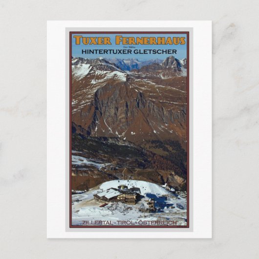 ヒンタートゥックス - ツーガー・フェルナーハウス ポストカード (正面)