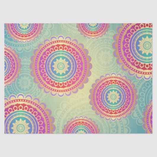 ヒンディアートティッシュペーパー 薄葉紙 (正面)