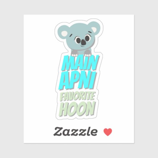 ヒンディボリウッドおもしろい引用文シール シール (シート)