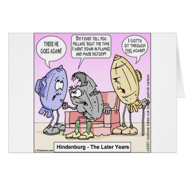 ヒンデンブルク晩年リック・ロンドおもしろいン (正面横)