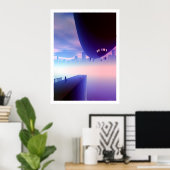 ヒンデンブルク ポスター (ホームオフィス)