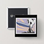 ヒンデンブルク 缶バッジ (正面&裏面)