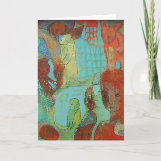 ヒントのグリーティングカードの受信 カード (正面)