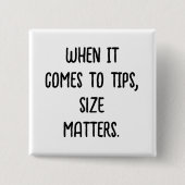 ヒントのピン 缶バッジ (正面)