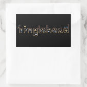 ヒントヘッド 長方形シール (バッグ)