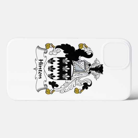 ヒントン家紋 Case-Mate iPhoneケース (裏面 (横))