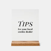 ヒント記号 アクリルサイン (正面)