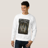 ヒント:私の誕生日に、パリからお願いします。 スウェットシャツ (正面フル)