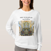 ヒント: 私は-パリからの…私の誕生日のためのこれを好みます Tシャツ (正面)