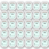 ヒントJARマネートラッキングプランナー シール (正面)