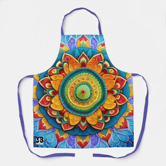 ヒンドゥーホリデーコレクション エプロン (正面)