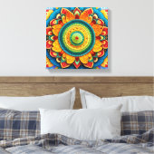 ヒンドゥーホリデーコレクション キャンバスプリント (インサイチュ (寝室))