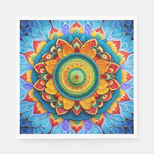 ヒンドゥーホリデーコレクション スタンダードランチョンナプキン (正面)