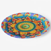 ヒンドゥーホリデーコレクション ペーパープレート (アングル)