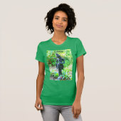 ヒンドゥー教の園神 Tシャツ (正面フル)