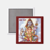 ヒンドゥー教の夜 マグネット (正面/裏面)