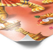 ヒンドゥー教の女神ドゥルガインディアン宗教ヒンドゥー教 フォトプリント            (角)