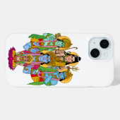 ヒンドゥー教の神々 フォンカバー Case-Mate iPhoneケース (裏面 (横))
