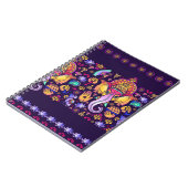 ヒンドゥー教の神ガネーシャとインディアンのシンボル ノートブック (左側)