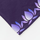 ヒンドゥー教の神ガネーシャとインディアンのシンボル フリースブランケット (角)