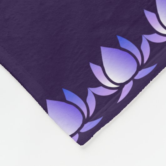 ヒンドゥー教の神ガネーシャとインディアンのシンボル フリースブランケット (角)