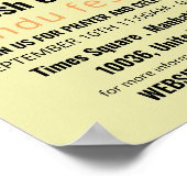 ヒンドゥー教の神ガネーシュ、ヒンドゥー教のイベント広告の神 ポスター (角)