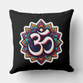 ヒンドゥー教の神ゲネシュ卿/ゲネシャ枕 クッション (裏面)