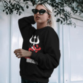 ヒンドゥー教の神シヴァ・オム・ナマ・シヴァイとトライデント・オム スウェットシャツ