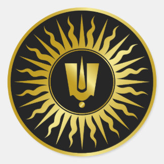 ヒンドゥー教の神ティラック徴候 ラウンドシール