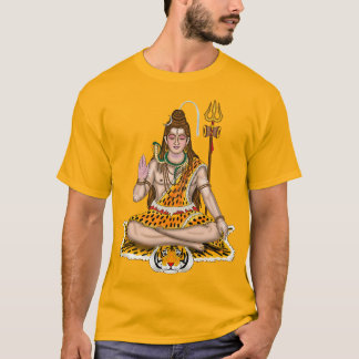 ヒンドゥー教の神 シヴァ カスタムTシャツ Tシャツ