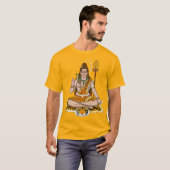 ヒンドゥー教の神 シヴァ カスタムTシャツ Tシャツ (正面フル)