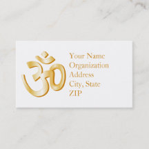 ヒンドゥー教の象徴3.5インチx 2.0インチ